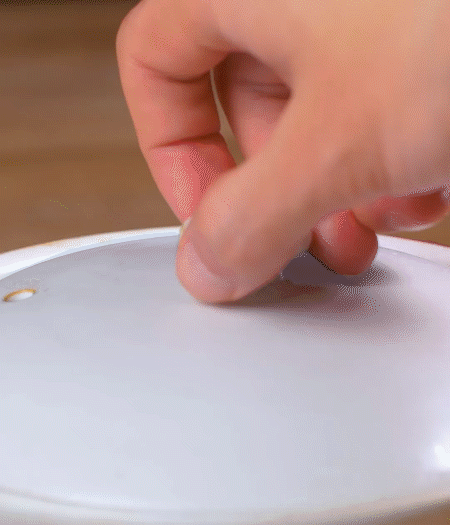 關(guān)火后燜5分鐘。