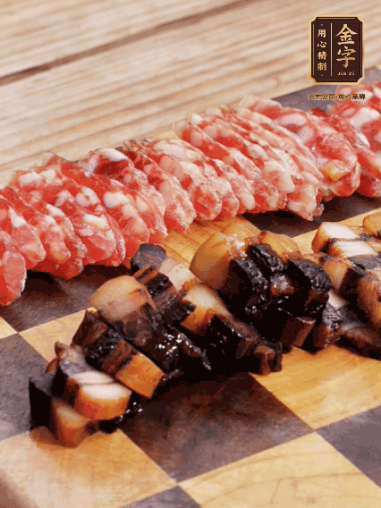 金字二八臘腸、金字醬油肉切薄片